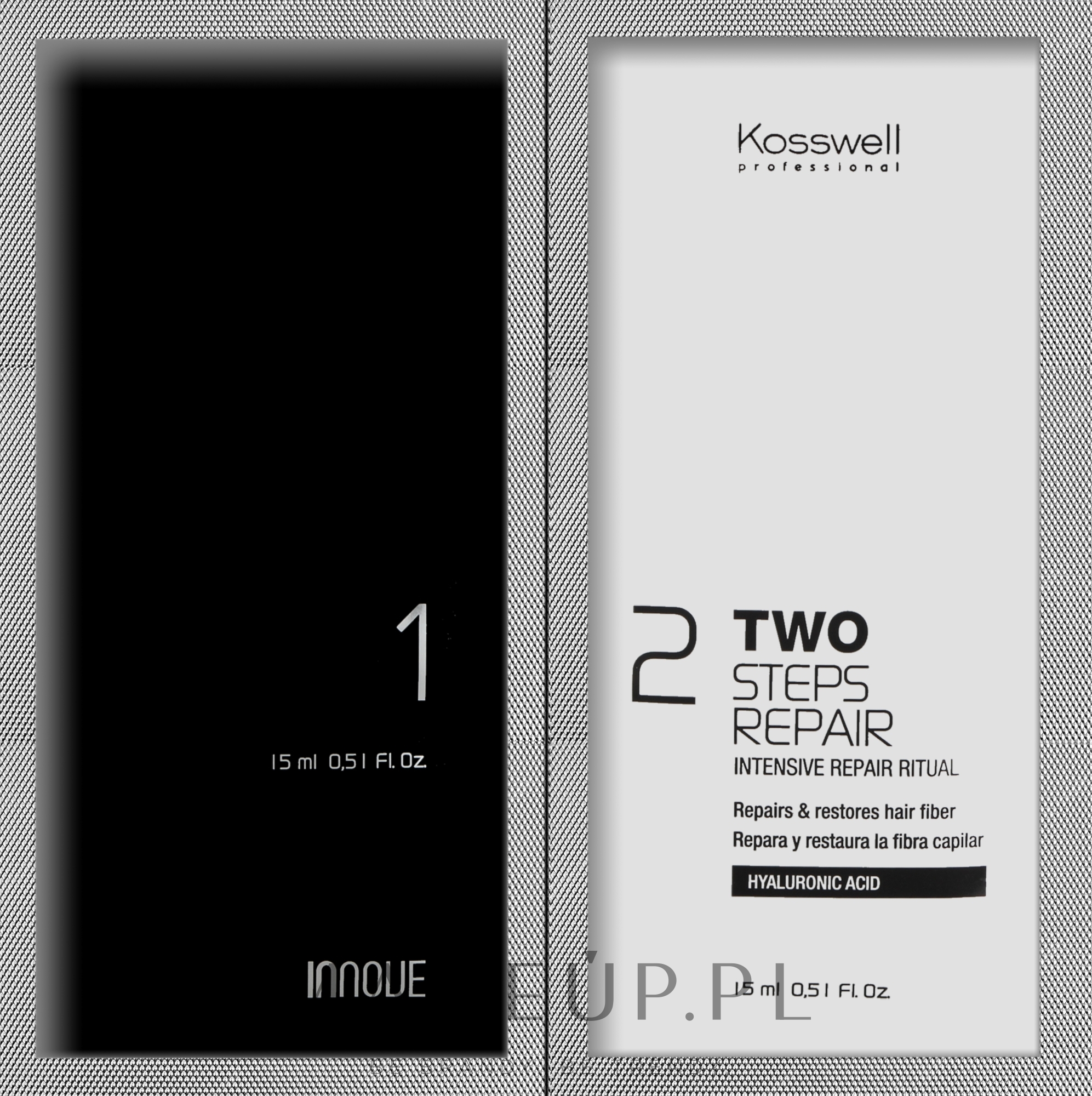 Botoks na włosy - Kosswell Professional Innove Two Steps Repair Ritual — Zdjęcie 2 x 15 ml