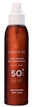 Kup Olejek z filtrem przeciwsłonecznym - Uresim Dry Oil Tan Accelerator Spf50