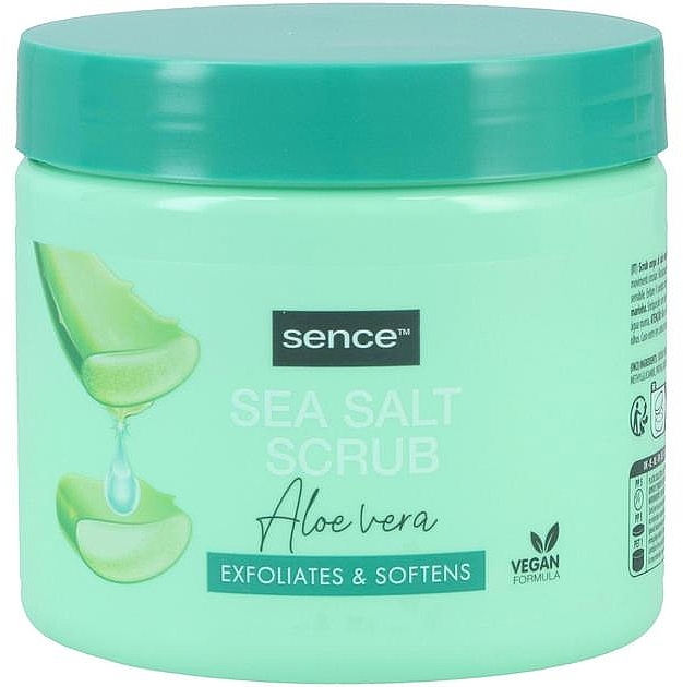 Scrub solny do ciała Aloes - Sence Body Scrub Aloe Vera — Zdjęcie N1