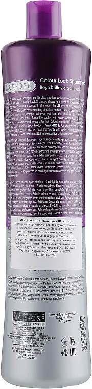 Szampon do włosów - Morfose 10 Colour Lock Shampoo — Zdjęcie N2