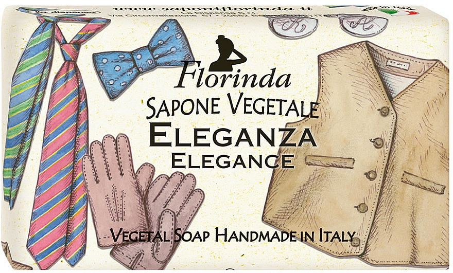 Mydło w kostce - Florinda Vintage Elegance Soap — Zdjęcie N1