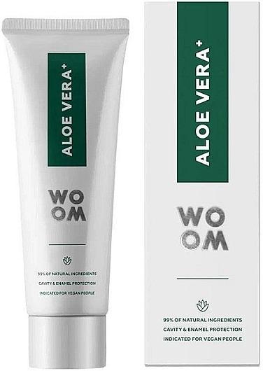 Pasta do zębów Aloe Vera - Woom  — Zdjęcie N1