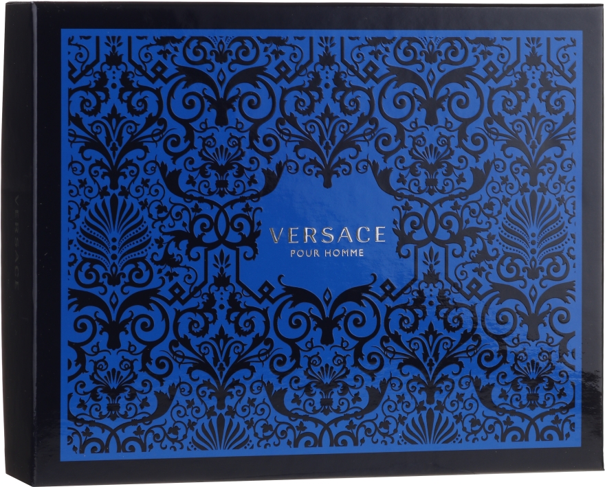 Versace Pour Homme Giftset - Zestaw (edt/50ml + ash/balm/50ml + sh/gel/50ml) — Zdjęcie N1