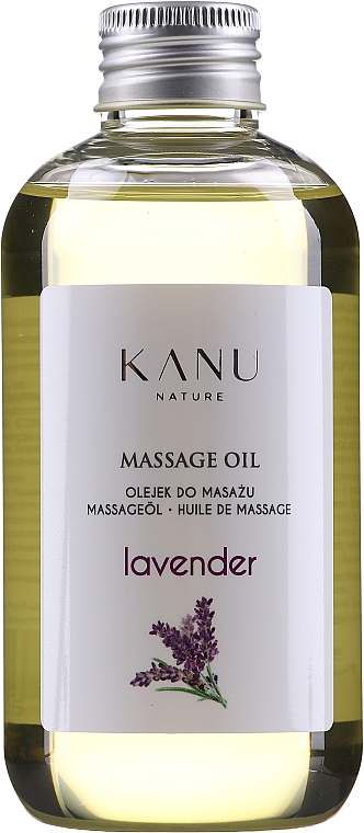 Olejek do masażu Lawenda i drzewo sandałowe - Kanu Nature Lavender Sandalwood Massage Oil