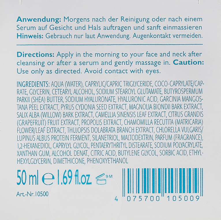 Krem na dzień z fitokompleksem i kwasem hialuronowym - Krauterhof Hyaluron Phytocomplex Day Cream — Zdjęcie N3