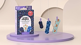 Zestaw plastrów dla dzieci, 20 szt. - Wild Stripes Plasters Kids Sensitive Space — Zdjęcie N3