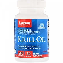 Kup PRZECENA! Olej z kryla w żelowych kapsułkach - Jarrow Formulas Krill Oil *