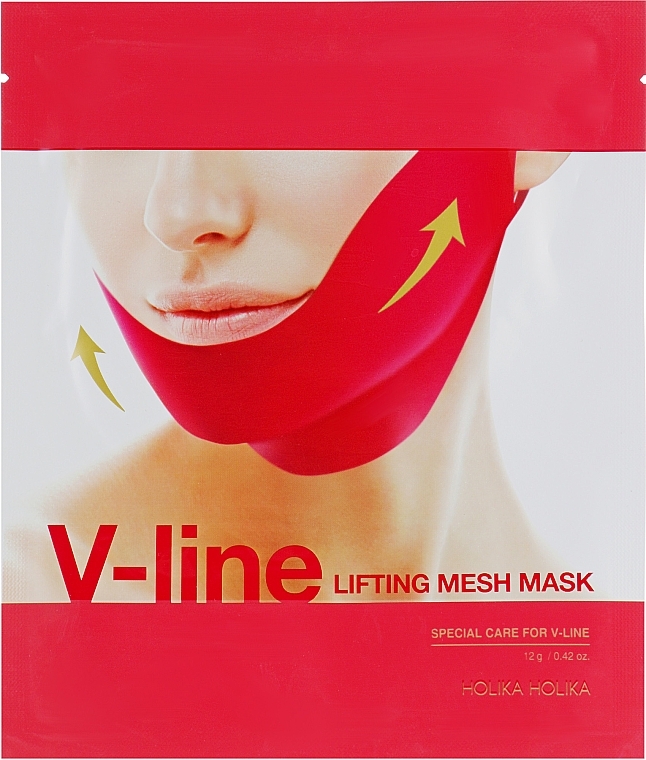 Maska liftingująca do linii podbródka - Holika Holika V-line Lifting Mesh Mask
