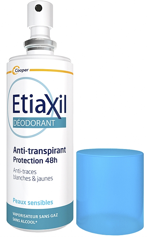Antyperspirant-dezodorant w sprayu Ochrona 48 godzin - Etiaxil Anti-Perspirant Deodorant Protection 48H Spray — Zdjęcie N2