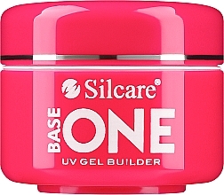 Żel do paznokci - Silcare Base One UV Gel Builder Pink — Zdjęcie N1
