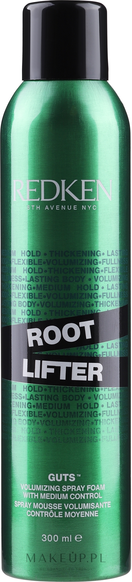 Pianka do włosów - Redken Guts 10 Volume Boosting Spray Foam for Unisex — Zdjęcie 300 ml