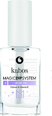 Baza do paznokci pod lakier tytanowy - Kabos Magic Dip System Base Gel — Zdjęcie N1