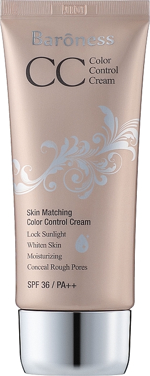 CC krem - Beauadd Baroness Skin Matching Color Control Cream SPF36+ PA++ — Zdjęcie N2