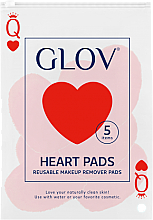 Płatki kosmetyczne do demakijażu - Glov Heart Pads — Zdjęcie N1