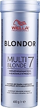 Puder rozjaśniający do włosów - Wella Professionals Blondor Multi Blonde 7 Powder Lightener — Zdjęcie N1
