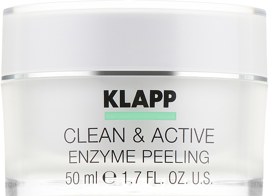 Peeling enzymatyczny do twarzy - Klapp Clean & Active Enzyme Peeling — Zdjęcie N3