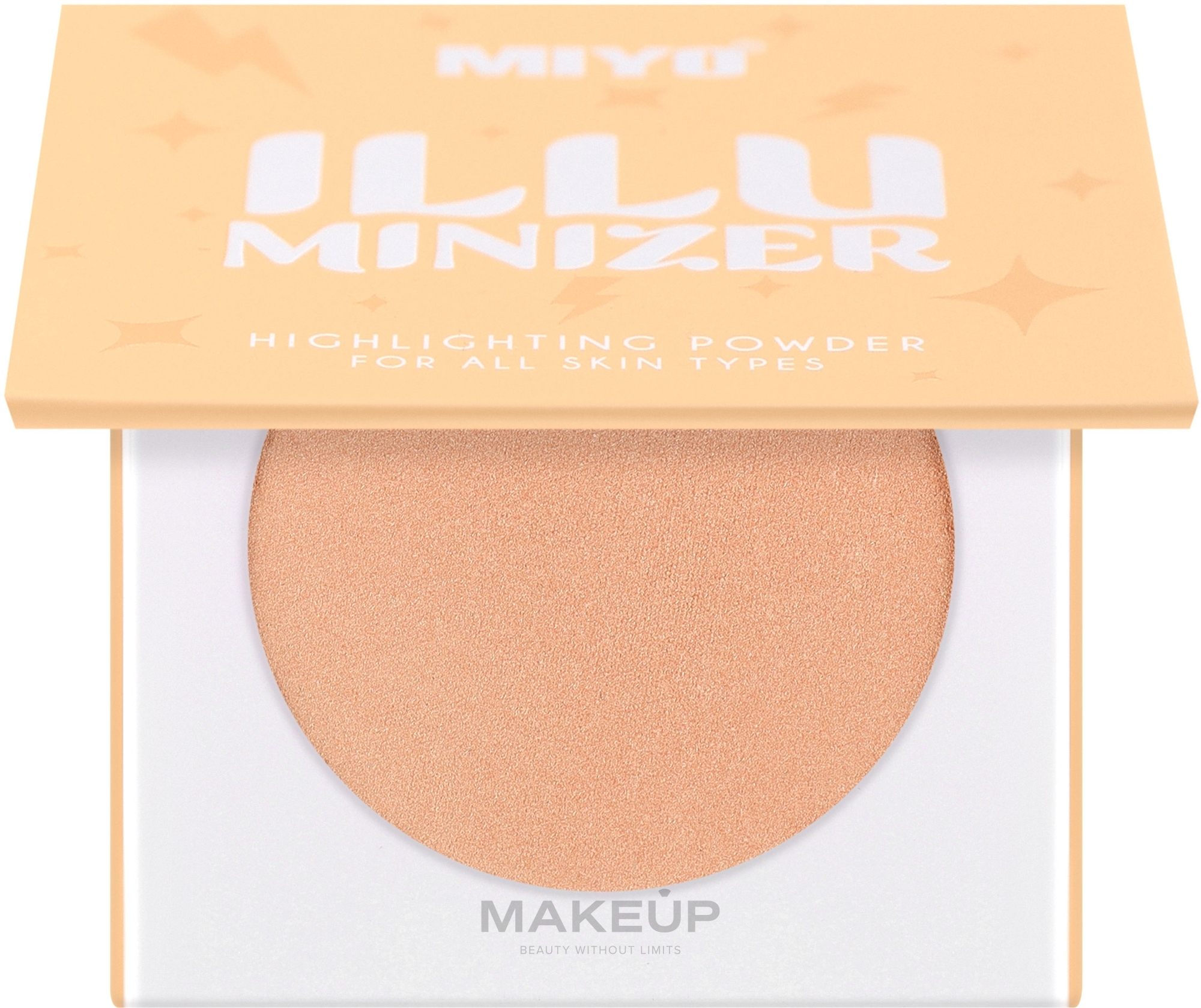 Rozświetlacz do twarzy i ciała - Miyo Illuminizer Highlighting Powder — Zdjęcie 02 - Stilo Light