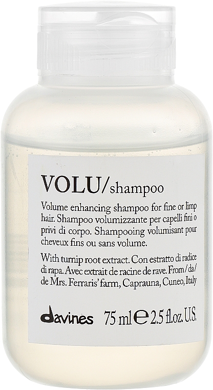 Kojący szampon zwiększający objętość - Davines Volumr Enhancing