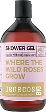Kup Żel pod prysznic - Benecos Shower Gel Organic Wildrose