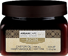 Kup PRZECENA! Maska stymulująca porost włosów - Arganicare Castor Oil Hair Masque *