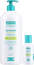 PRZECENA! Zestaw - Isdin Germisdin Aloe Vera (sh/gel/1000 ml + sh/gel/100 ml) * — Zdjęcie N1