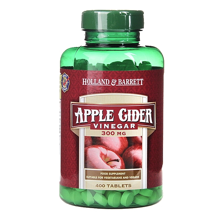 Suplement diety z octem jabłkowym, 300 mg - Holland & Barrett Apple Cider Vinegar  — Zdjęcie N1