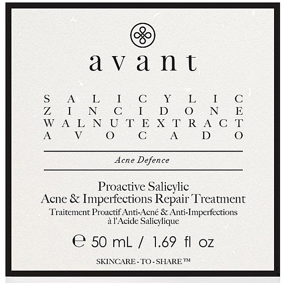 Proaktywna kuracja salicylowa na trądzik i wypryski - Avant Proactive Salicylic Acne & Imperfections Repair Treatment — Zdjęcie N3