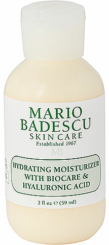 Krem nawilżający do twarzy z kwasem hialuronowym - Mario Badescu Hydrating Moisturizer With Biocare & Hyaluronic Acid — Zdjęcie N1
