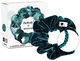 Gumka do włosów, quetzal green, 1 szt. - Bellody Original Scrunchie — Zdjęcie N2