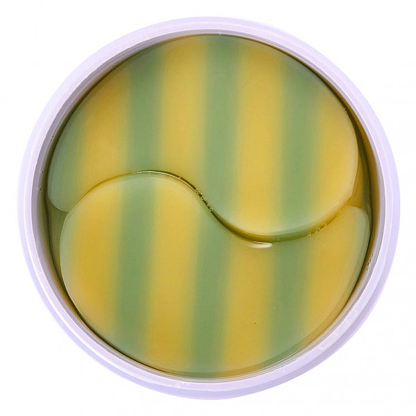 Hydrożelowe płatki pod oczy z cytryną i bazylią - Petitfee & Koelf Lemon & Basil Ice-Pop Hydrogel Eye Mask — Zdjęcie N4