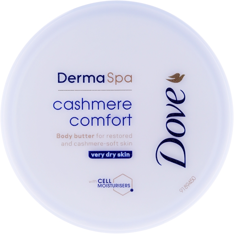 Kaszmirowe masło do ciała - Dove Derma Spa Cashmere Comfort Body Butter — фото N1