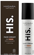 Krem do twarzy dla mężczyzn - Madara Cosmetics HIS Face Cream — Zdjęcie N1