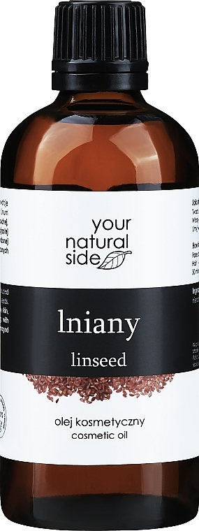 100% naturalny olej lniany - Your Natural Side  — Zdjęcie N1