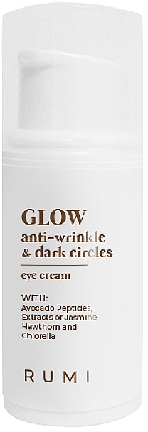 PREZENT! Krem pod oczy przeciw zmarszczkom i cieniom pod oczami - Rumi Glow Anti-Wrinkle & Dark Circles Eye Cream — Zdjęcie N1