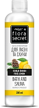 Aromatyczny preparat do sauny i kąpieli Jodła i cytryna - Flora Secret Sauna&Bania — Zdjęcie N1