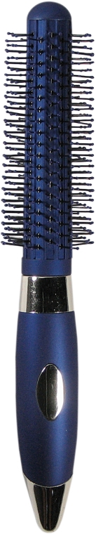 Masująca szczotka do włosów, niebieska - Titania Salon Professional — Zdjęcie N1