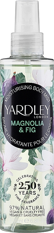 Yardley Magnolia & Fig - Spray do ciała — Zdjęcie N1