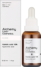 Serum na trądzik - Alchemy Care Cosmetics Care Azelaic Acid 10% — Zdjęcie N2