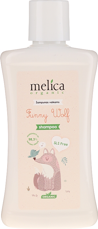 Szampon dla dzieci - Melica Organic Funny Walf Shampoo