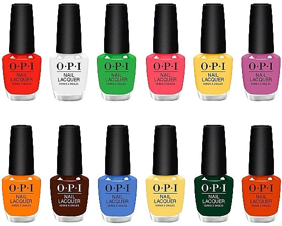 Zestaw - OPI Nail Lacquer Summer Collection 2024 My Me Era (n/lacquer/12x15ml) — Zdjęcie N2