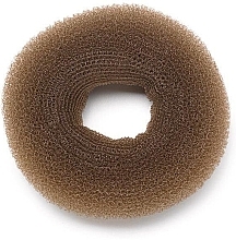 Donut do włosów okrągły 10212, 120 mm, brązowy - Kiepe — Zdjęcie N1