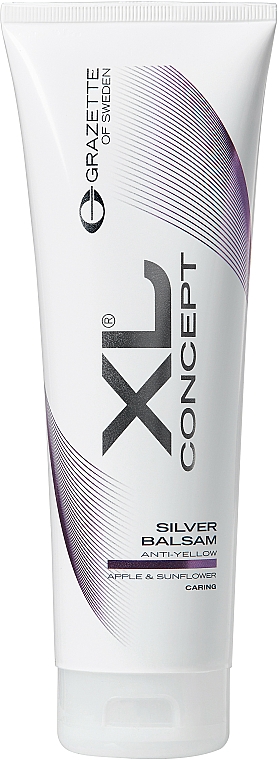 Ochronny balsam przeciw żółtym odcieniom włosów Jabłko i słonecznik - Grazette XL Concept Silver Balsam — Zdjęcie N1