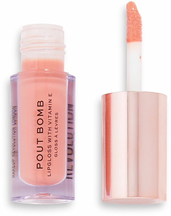 Zestaw - Makeup Revolution Caramel Apple Mini Pout Bomb Lip Gloss Set (lipgloss/3x2.2ml) — Zdjęcie N5