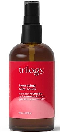 Nawilżający tonik-mgiełka do twarzy - Trilogy Hydrating Mist Toner — Zdjęcie N1