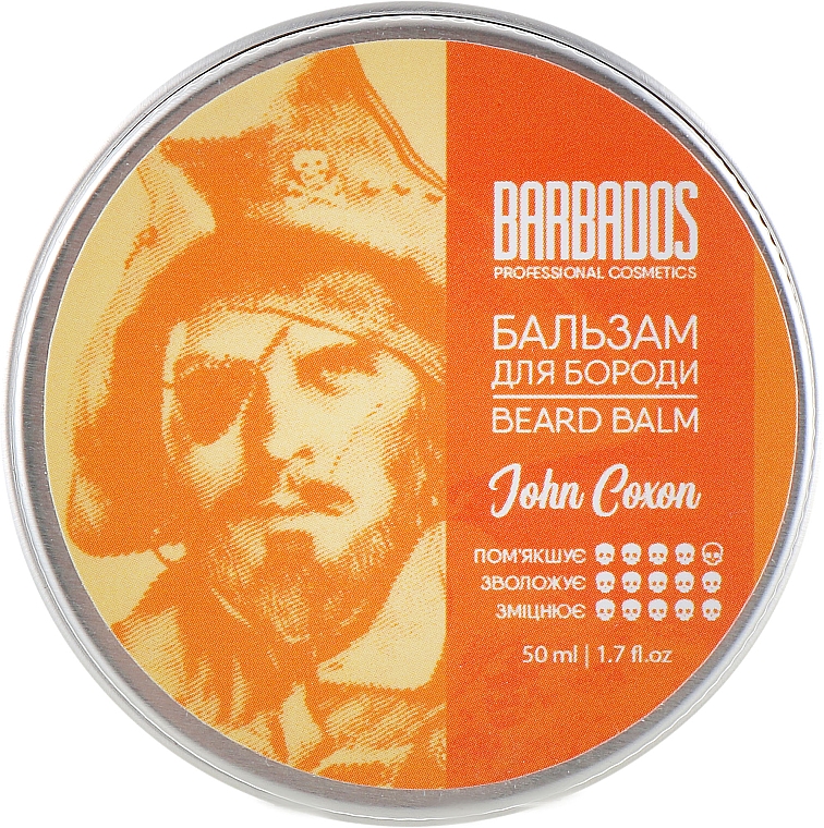 Balsam do brody - Barbados Pirates Beard Balm John Coxon — Zdjęcie N1