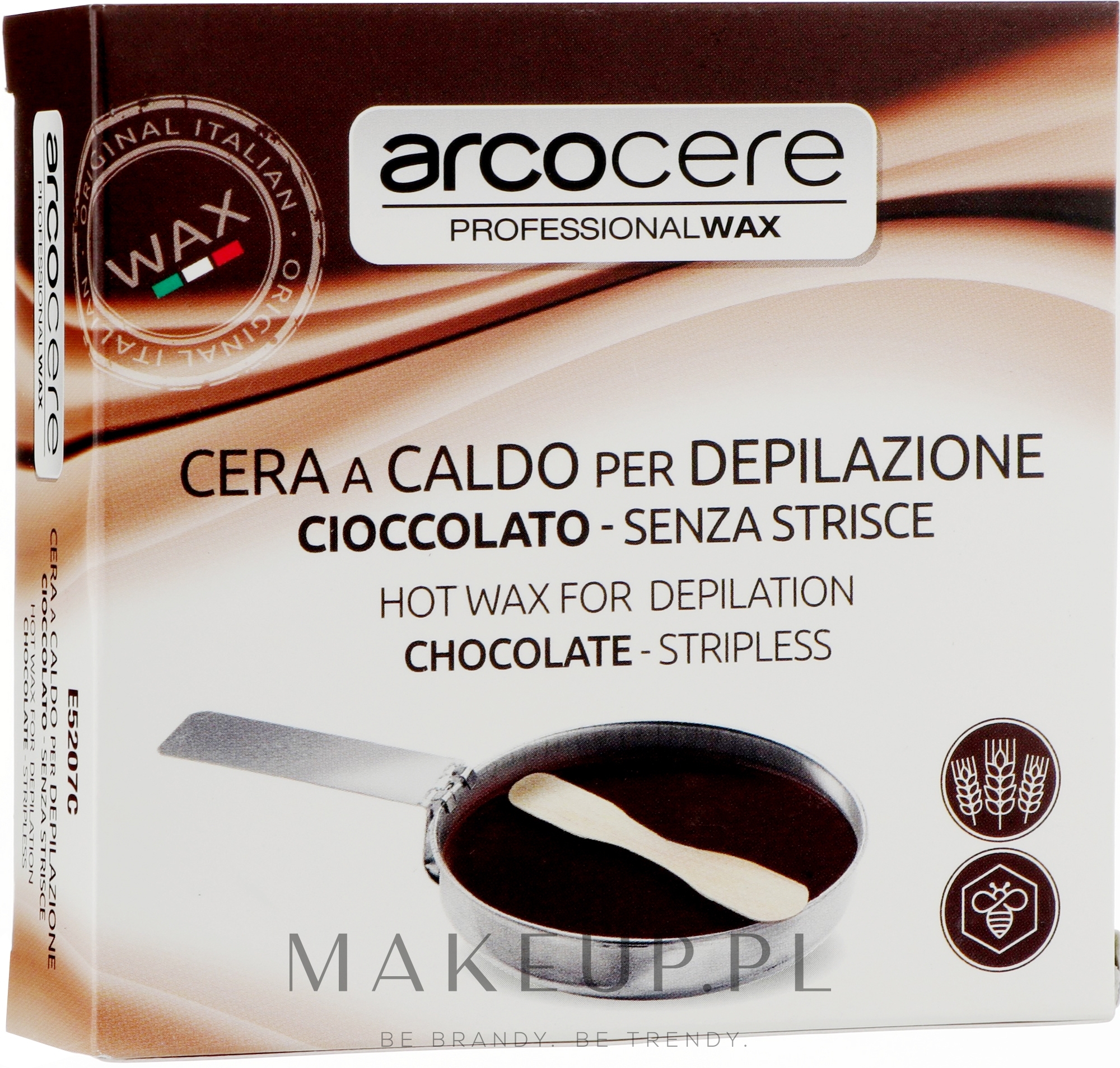 Zestaw do depilacji - Arcocere Professional Wax Chocolate — Zdjęcie 120 g