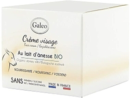 Kup Krem do twarzy z oślim mlekiem - Galeo Face Cream Organic Donkey Milk