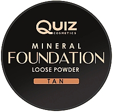 Kup Mineralny puder do twarzy - Quiz Cosmetics Mineral Foundation Loose Powder 