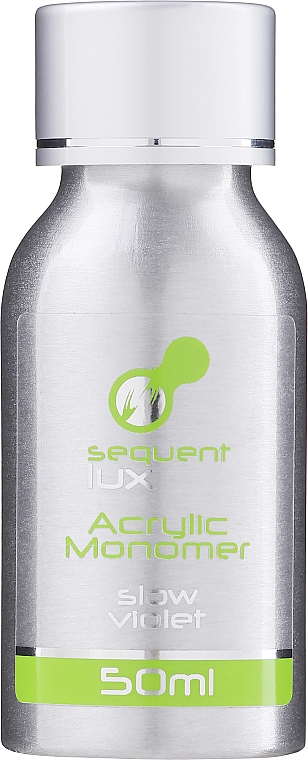 Monomer do akrylu - Silcare Sequent Liquid Lux Slow Violet — Zdjęcie N1