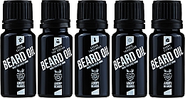 Zestaw - Angry Beards 5pack Beard Oil (beard/oil/5x10ml) — Zdjęcie N2